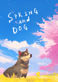 春と犬 -02-