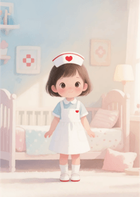 Smiling Little Nurse