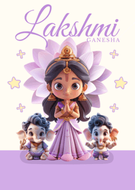 Lakshmi : Ganesha Successfully Wealthy