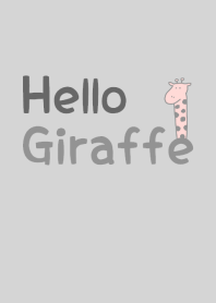 Hello Giraffe gray 21