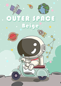 浩瀚宇宙/可愛寶貝太空人/摩托車/粉綠星空