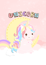 Chubby Unicorn : in the sky
