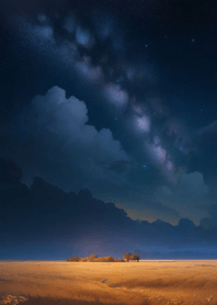 Mountain, Sea, and Moonlit Night 9b06Ae