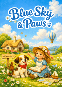 Blue Sky & Paws