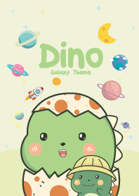 Dino Cutie Galaxy Light Green