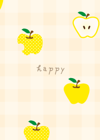 Apple cute check18 from Japan