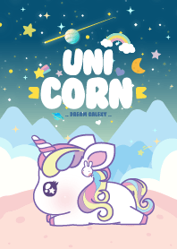 Baby Unicorn Galaxy Dream