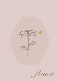 花 <檸檬> 棕色的