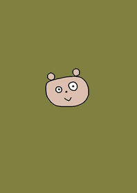 (Bear theme khaki )