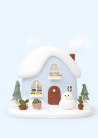 Minimal Snow Christmas N34