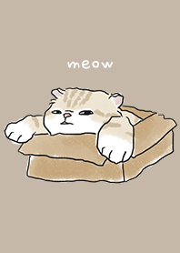 neko drawing4 / dark tan