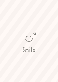 Smile Moon =Beige= Stripe2