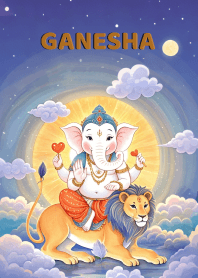 Ganesha: love is fulfilled.Rich