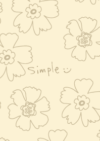 Flower of a line Yellow3 from Japan