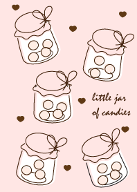 little jar of candies 25