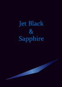 Jet Black & Sapphire
