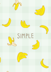 Banana cute check from Japan