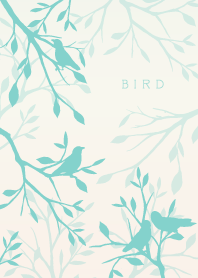 Small bird - GREEN -