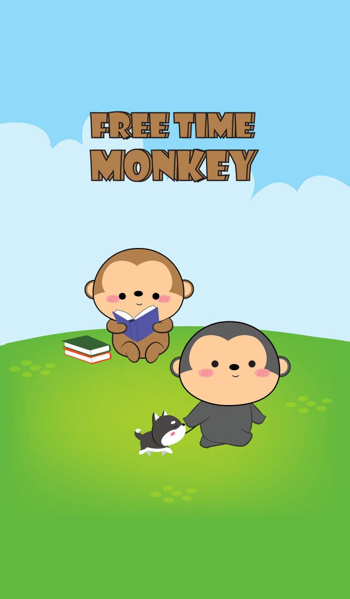 Free Time Love Monkey