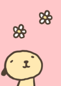 ほのぼの犬のぴんくな着せ替え