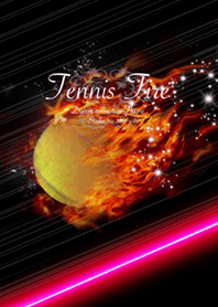 Tennis ball Fire