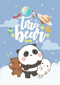 Bear Baby Galaxy Blue