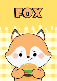 Fox is Enjoy Eating