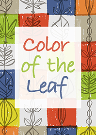 Color of the leaf