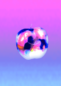 Cyber Apple Blue Purple