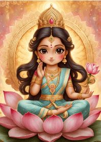Goddess Lakshmi, beauty, love v.2