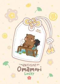 Three Bear Friends Lucky Omamori