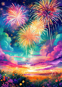 Beautiful Fireworks Theme#3006