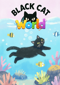 Cute Black Cat World - JP48