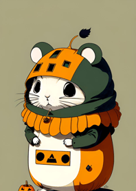 Halloween Hamster 6AD291