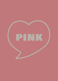 Deep Pink - simple heart -