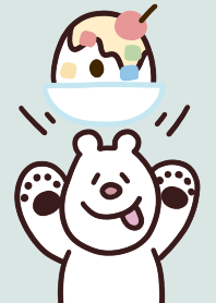 シロクマ×白熊かわいい着せかえ