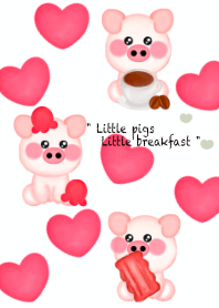 Breakfast with little pig 11