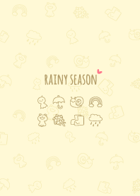 Rainy Season*Yellow*