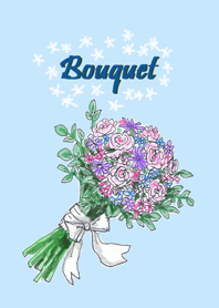 bouquet for you (blue)