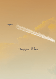 Orange : Happy sky