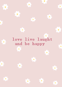 小花柄 naturalpink