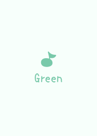 Girls Collection -Musical note- Green
