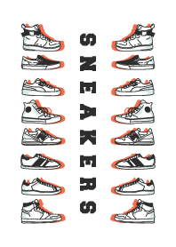 sneakers white