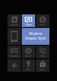 Modern simple style