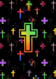 Black art cross