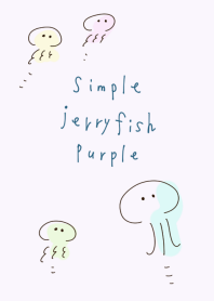 sederhana ubur ubur ungu