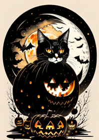 halloween cat 8C1dE3