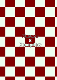 Maroon[]Honeydew/TKC