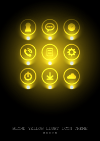 BLOND YELLOW LIGHT ICON THEME 2
