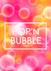 Pop'n bubble / colorful pink